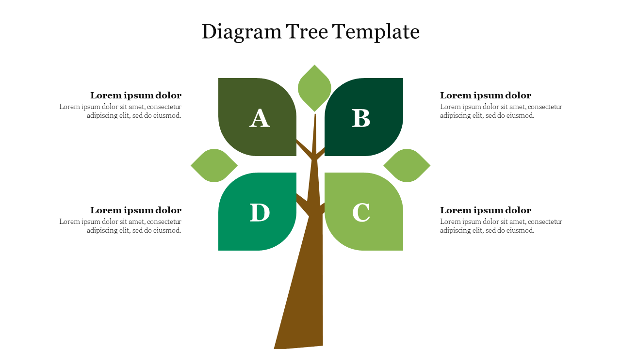 Diagram Tree Template